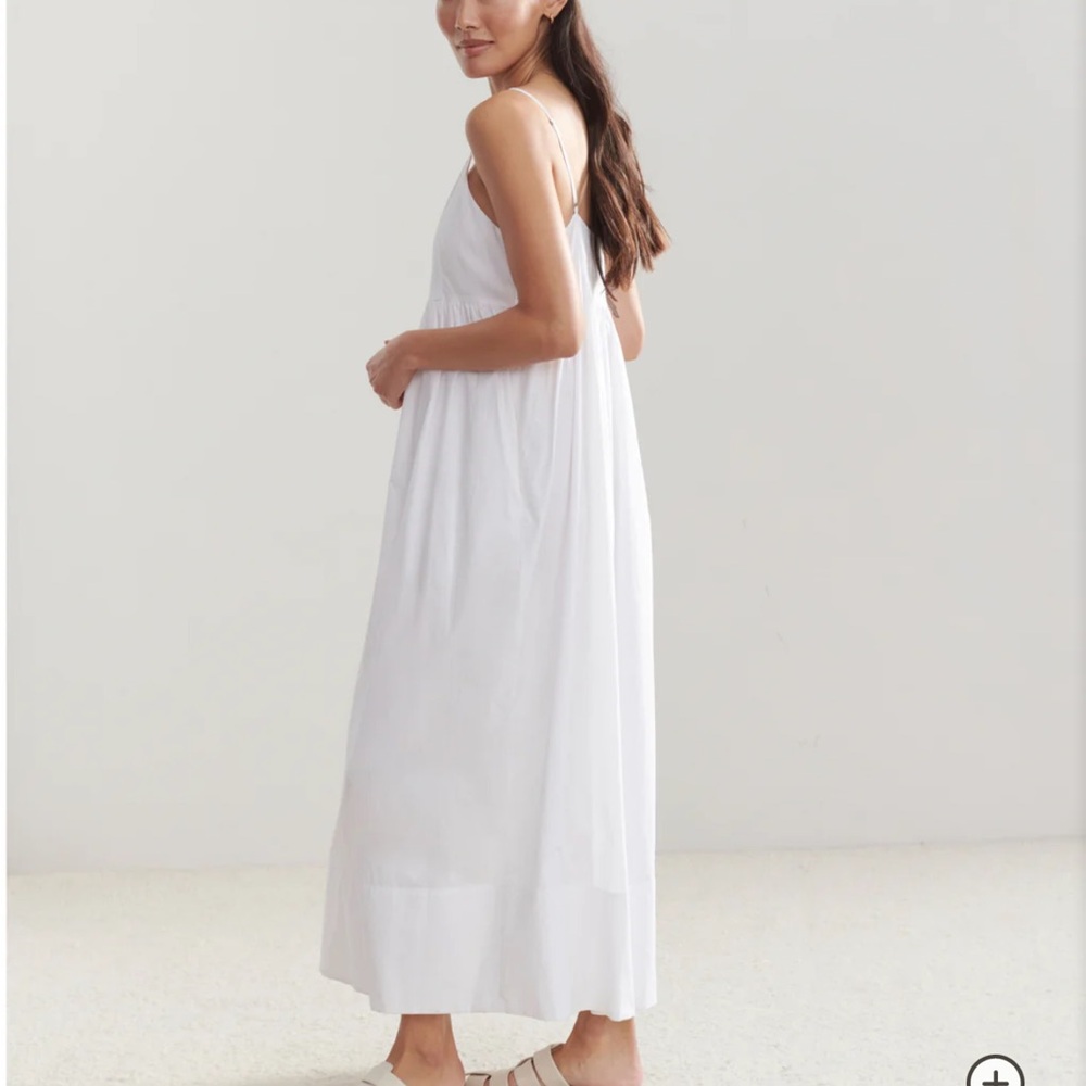 Jenni Kayne Cove Dress White Small - brand new!